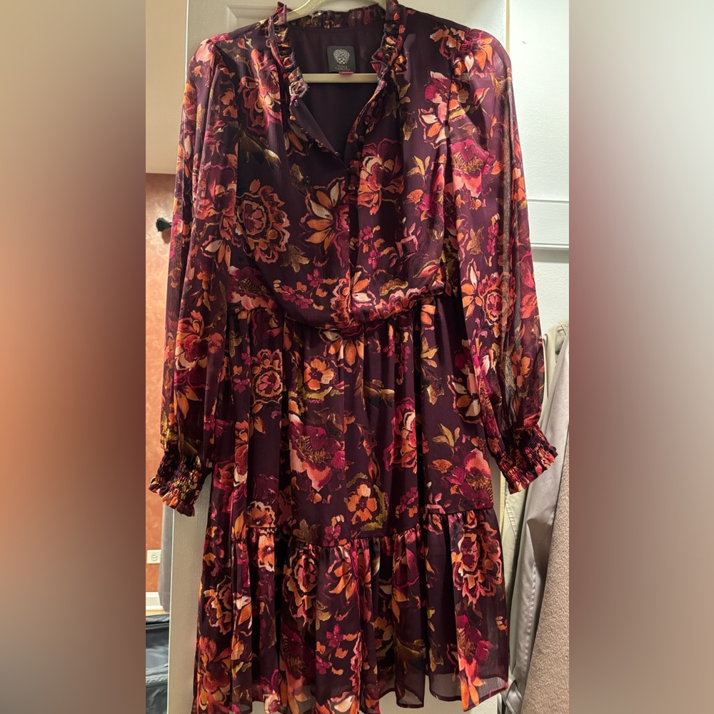 Vice Camuto size 6 multi-color floral print